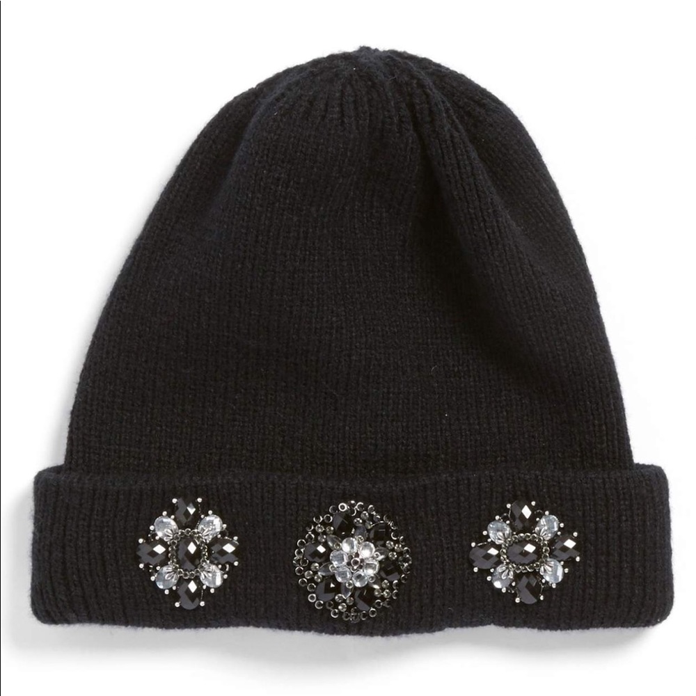 Bejeweled beanie